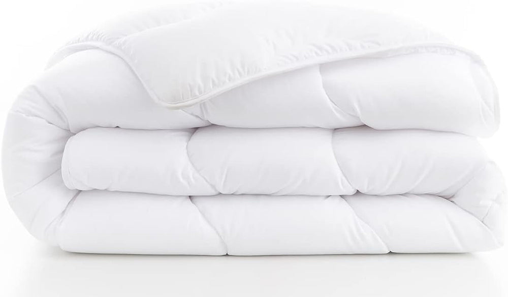 Couette Abeil, matière : 100% microfibre, garnissage, Blanche, 260X240 Couettes et couettes Naty Shop