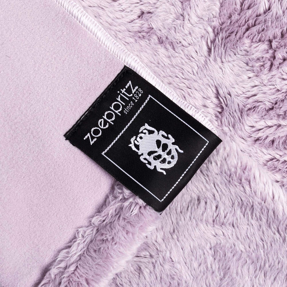 Couverture Reborn Bliss - Couverture douillette en fausse fourrure - Couverture moelleuse et luxueuse en fausse fourrure avec dos lisse - 140X190 Cm - 310 Rose - Par "Zoeppritz depuis 1828" Lits et Couettes 'zoeppritz depuis 1828'