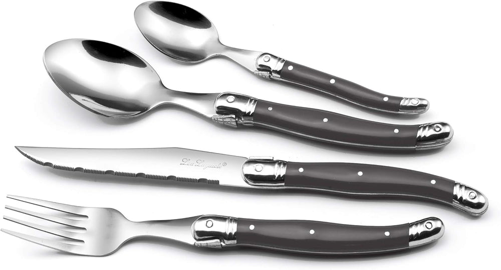 LOU LAGUIOLE TRADITION Ménagère à steak 24 pièces Cuisine Naty Shop