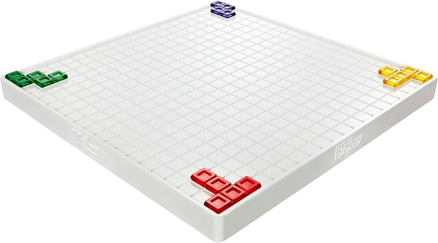 Mattel Games Blokus Game, jeu de société familial, jeu de stratégie, 2-4 joueurs, jeu de fête, à partir de 7 ans, BJV44