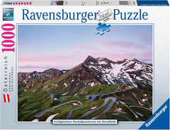 Ravensburger Puzzle 88195 88195-Großglockner Hochalpenstraße-Puzzle de 1000 pièces pour adultes et enfants à partir de 14 ans Puzzle Naty Shop Old Design