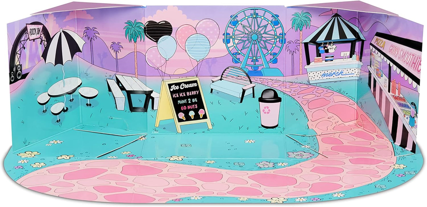L.O.L. Surprise! 564928E7C Furniture - Puppenmöbel und Sammelfigur mit Zubehör Road-Trip mit Can Do Baby, 10 Überraschungen