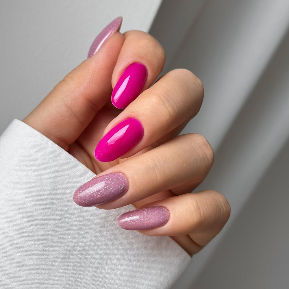 Vernis à ongles UV Semilac Hybrid 319 Shimmer Dust Pink 7ml