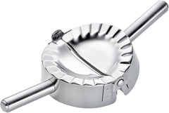 Moule à raviolis Küchenprofi 0803512800, mini, rond, acier inoxydable, argent, 8 x 8 x 15 cm