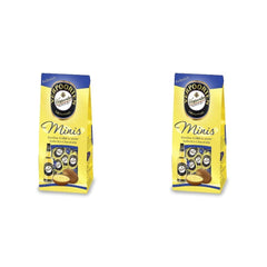 RCP Verpoorten Minis, truffes au lait de poule, chocolat au lait alpin, remplissage liquide, contient de l'alcool, excellent cadeau, 110 g (lot de 2)