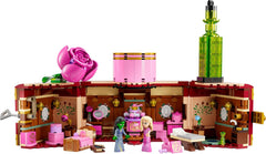 LEGO Wicked Glinda et Elphaba's Bedroom - Maison de poupée avec 2 mini poupées Les Sorcières d'Oz, des accessoires sympas dont des fleurs et des tenues - Jouet créatif pour les filles de 8 ans et plus et les fans - 75683 Jeux de construction Besuche den LEGO-Store