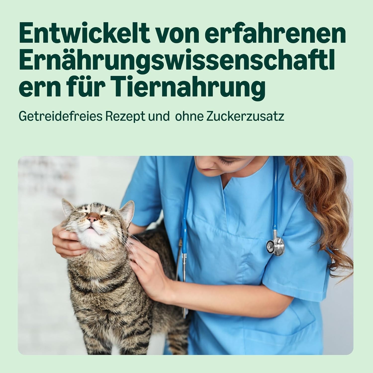 Amazon Nourriture humide pour chat sans céréales, morceaux de poulet en conserve en gelée 12 x 405 g