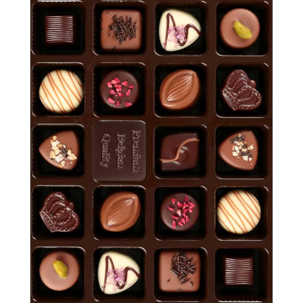 Limar Belgian Luxury Chocolates : 19 friandises individuelles – fabriquées dans un style traditionnel