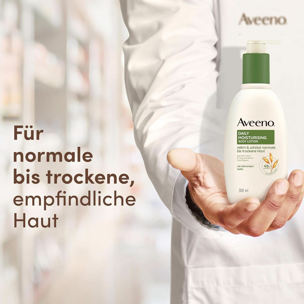 Lotion corporelle hydratante quotidienne Aveeno, 300 ml Cosmétiques et beauté Naty Shop
