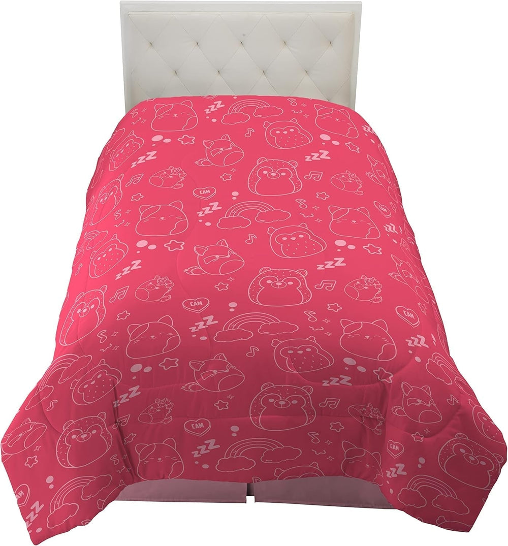Linge de lit Franco Squishmallows, microfibre douce, pour lit double Couettes et couettes Naty Shop