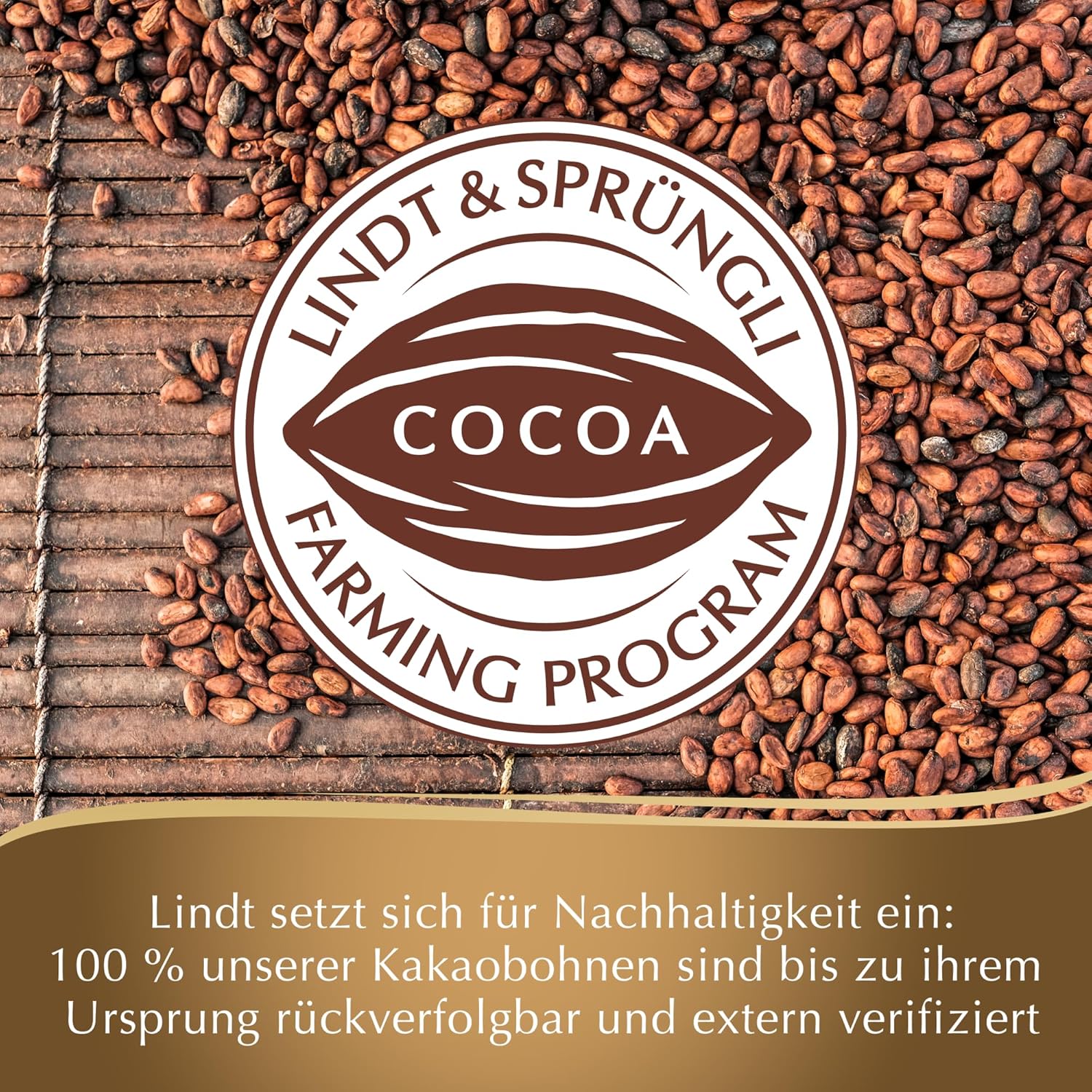 Lindt Creation Hazelnoot De Luxe Reep - Pure chocolade met knapperige hazelnoten in een romige vulling