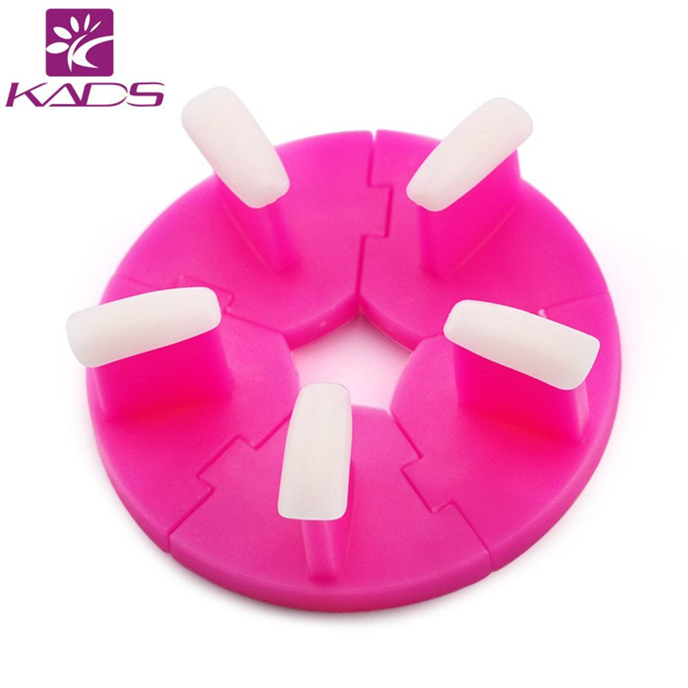 Support de faux-ongles en plastique, cadre de chaise d'exposition en plastique, support Lotus 100, outils pour faux ongles, accessoires pour ongles