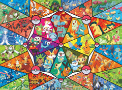 Buffalo Games - Pokémon - Vitrail starter - puzzle 1000 pièces Puzzle Naty Shop Titre par défaut