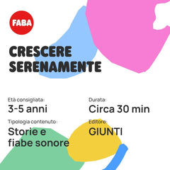 Figurine sonore - Grandir heureux - histoires sonores et contes de fées 4-6 ans, version italienne, jouet d'apprentissage pour garçons et filles Bebe Toys Naty Shop