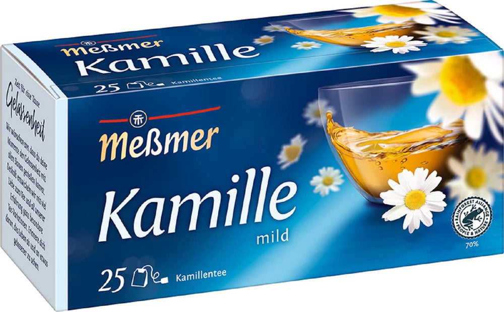 Mélange d'orties Meßmer | 25 | Sachets de thé | Végétalien | Sans gluten | Sans lactose