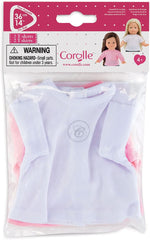 Corolle 9000210130-2 T-Shirts, für alle 36cm MaCorolle Puppen, ab 4 Jahren