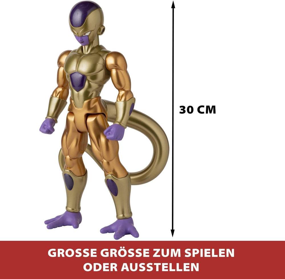 BANDAI - Dragon Ball Super - Golden Frieza - Figurine Limit Breaker 30 cm - Licence Officielle Dragon Ball - Grande Figurine Articulée Frieza - Figurine Frieza - Jouet Pour Enfants 4+ Ans - 36733 Figurines Naty Shop