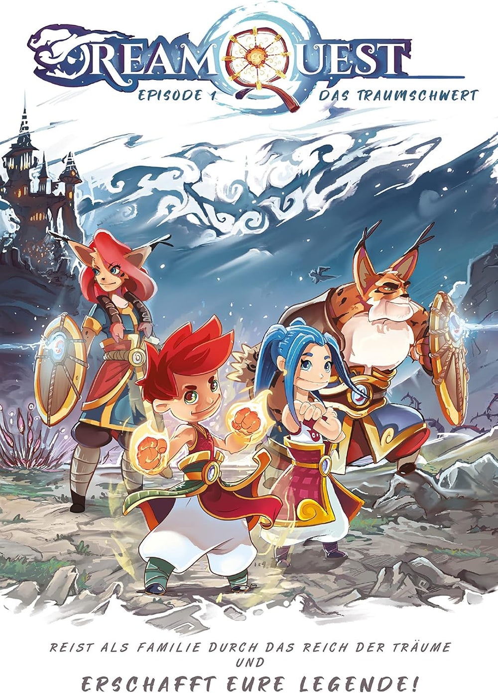 Space Cow, DreamQuest, Jeu pour enfants, Histoires, 2 joueurs, 6 ans et plus, 30 minutes, Allemand