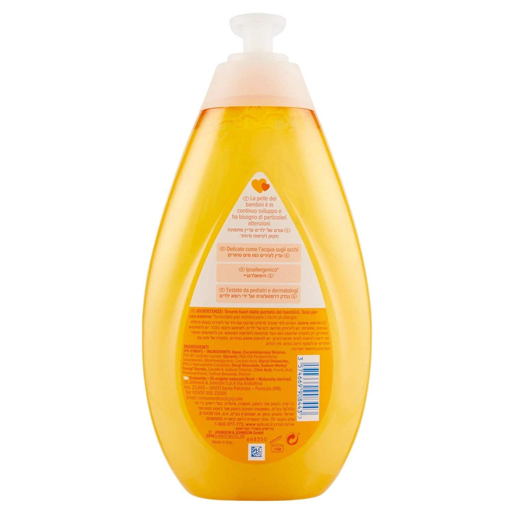 Baby Shower with No More Tears Formula, gel douche pour nouveau-nés sans savon, sans alcool ni colorants, 750 ml Mère et Enfant Naty Shop