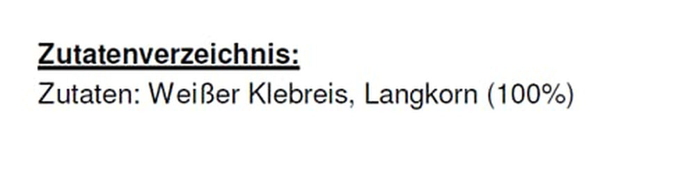 Riz gluant RICEFIELD, 1 kg