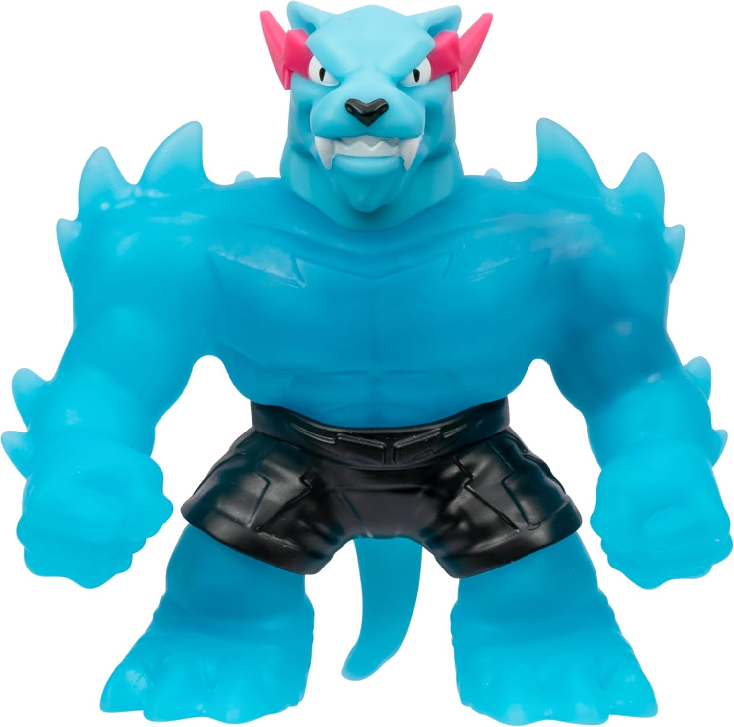 MRBEAST LAB 24738 Heroes of GOO JIT Zu Figure élastique pliable panthère légendaire figurines d'action Naty Shop panthère hyperchargée