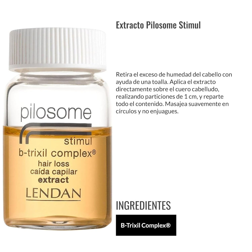 Traitement contre la chute des cheveux pour femmes et hommes, complexe Pilosome Stimul B-Trixil, 12 X 6 ml de soins capillaires Pilosome