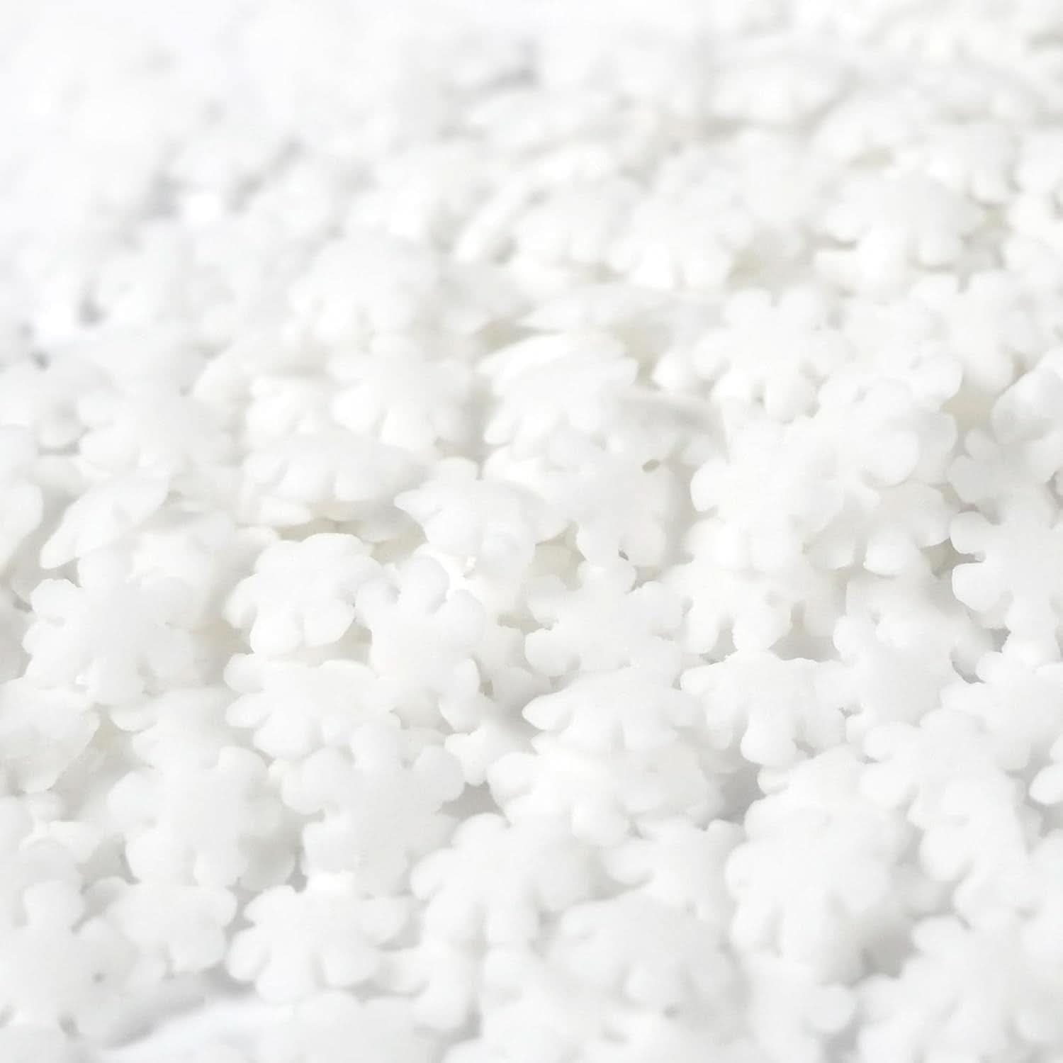 Streusel Hero, flocons de neige, diverses quantités Sprinkles Naty Shop 40 grammes