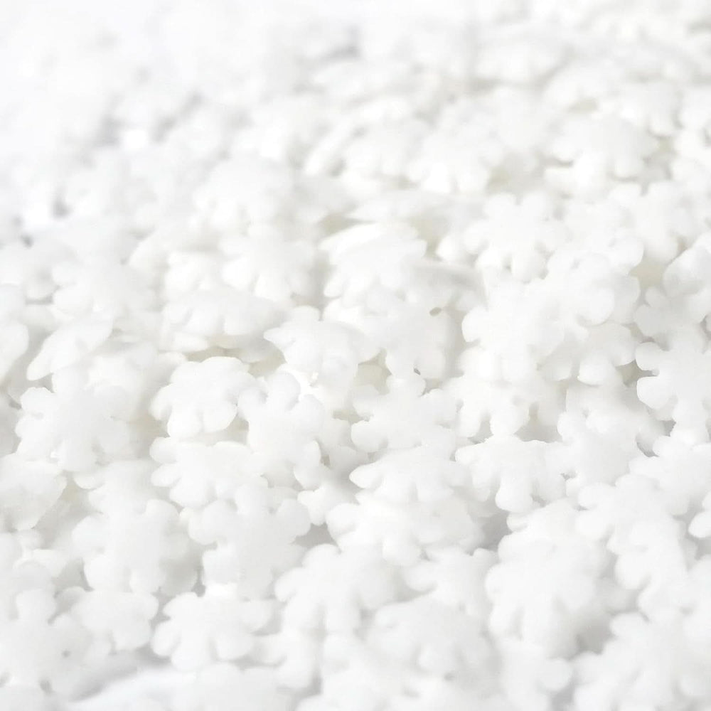 Streusel Hero, flocons de neige, diverses quantités Sprinkles Naty Shop 40 grammes