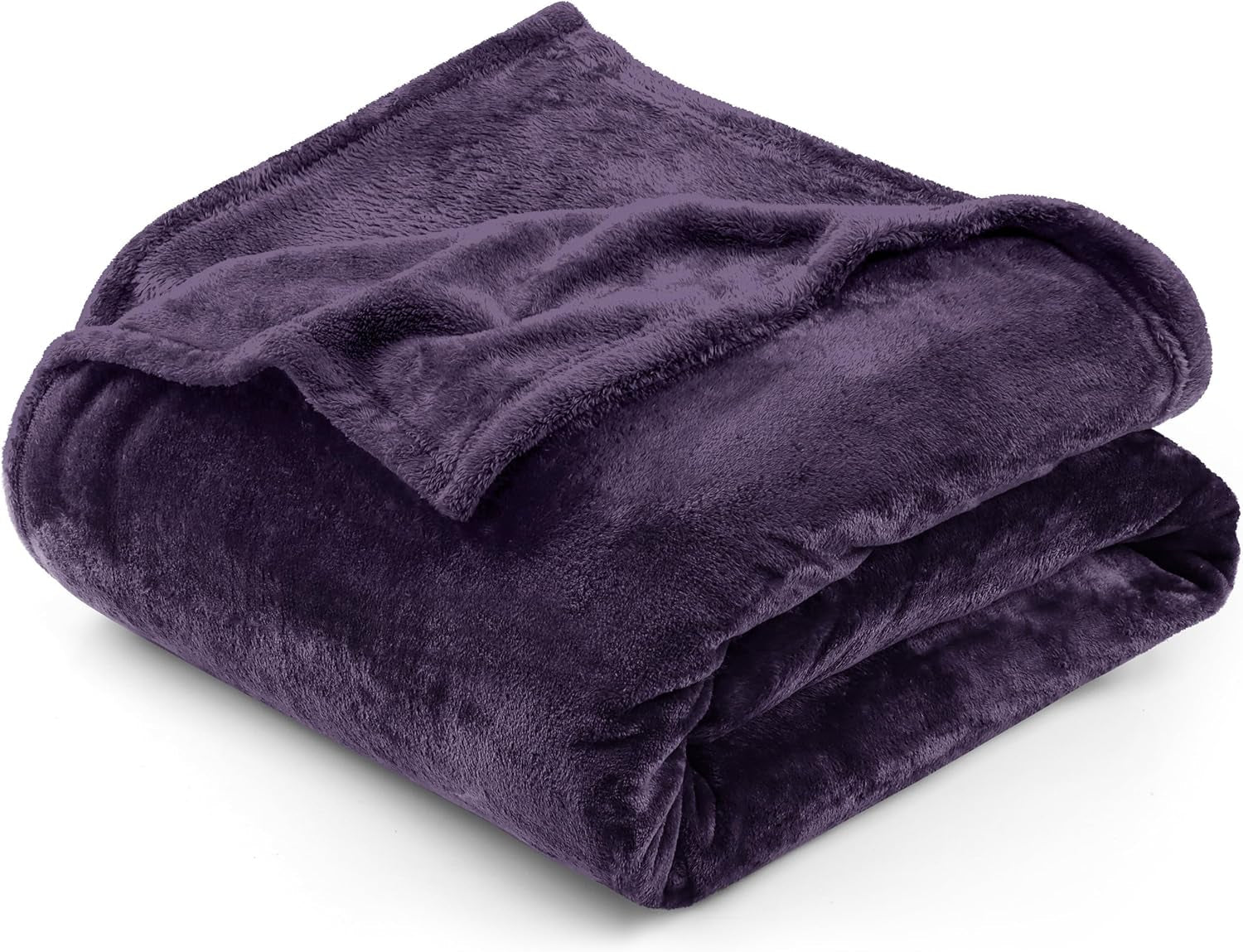 Utopia Bedding Pătură confortabilă din fleece [228X228 Cm, gri] Pătură moale, ușoară, caldă și pufoasă Pătură confortabilă și respirabilă pentru pat canapea canapea Paturi si Cuverturi Besuche den Utopia Bedding-Store Violet 150X200 Cm