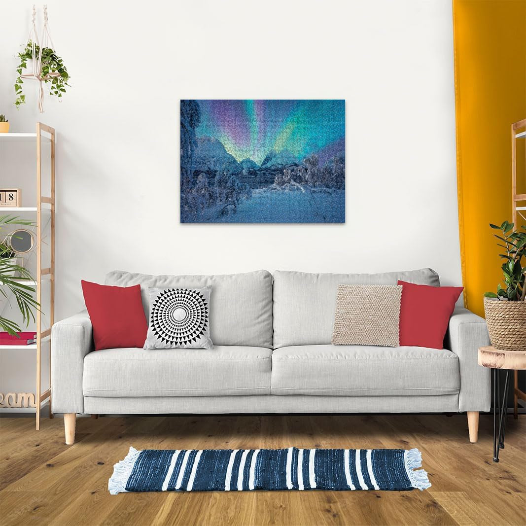 Ravensburger Puzzle 12000802 - Wenn Die Nordlichter Tanzen - Puzzle de 1500 pièces pour adultes à partir de 14 ans Puzzle Naty Shop