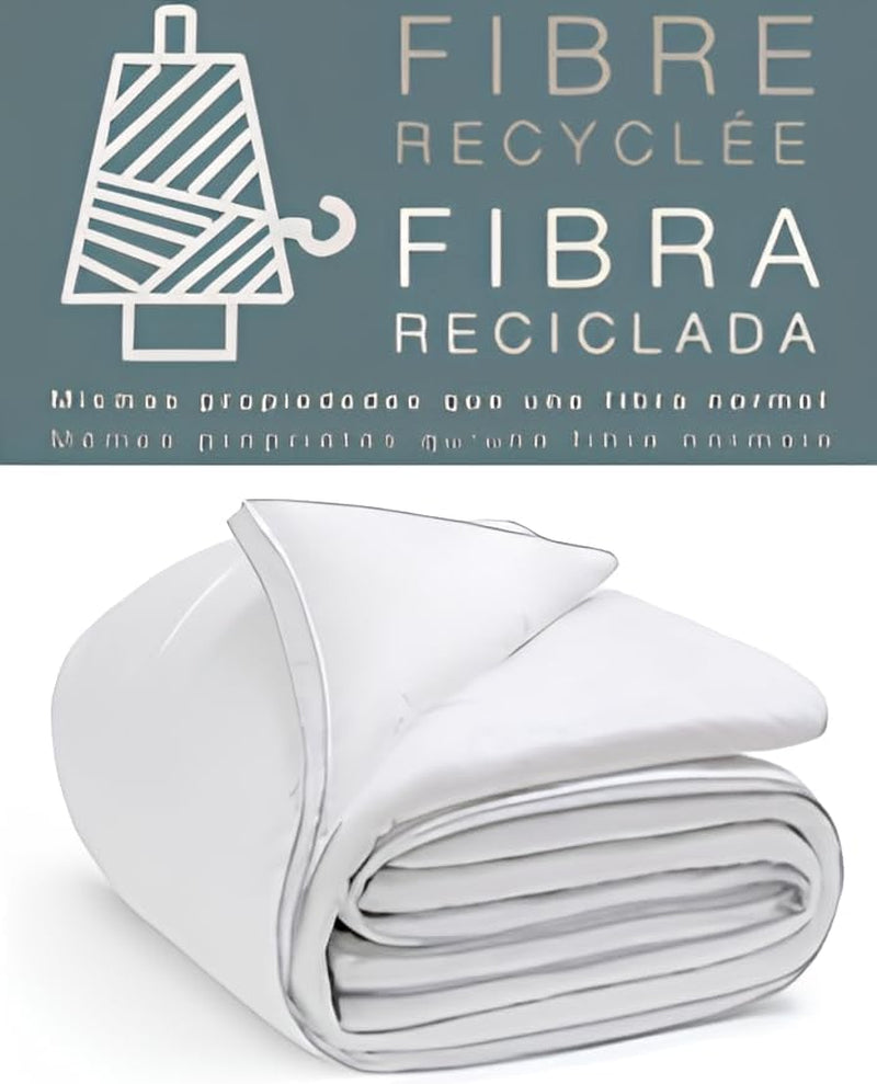 FORNOR 14838 Couette, fibre recyclée, 220 X 24 Cm Couettes et couettes Naty Shop