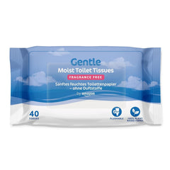 Par Amazon Papiers hygiéniques doux, humides, inodores, fins absorbants et non parfumés, 240 unités (6 paquets de 40 unités) (anciennement marque Presto !)