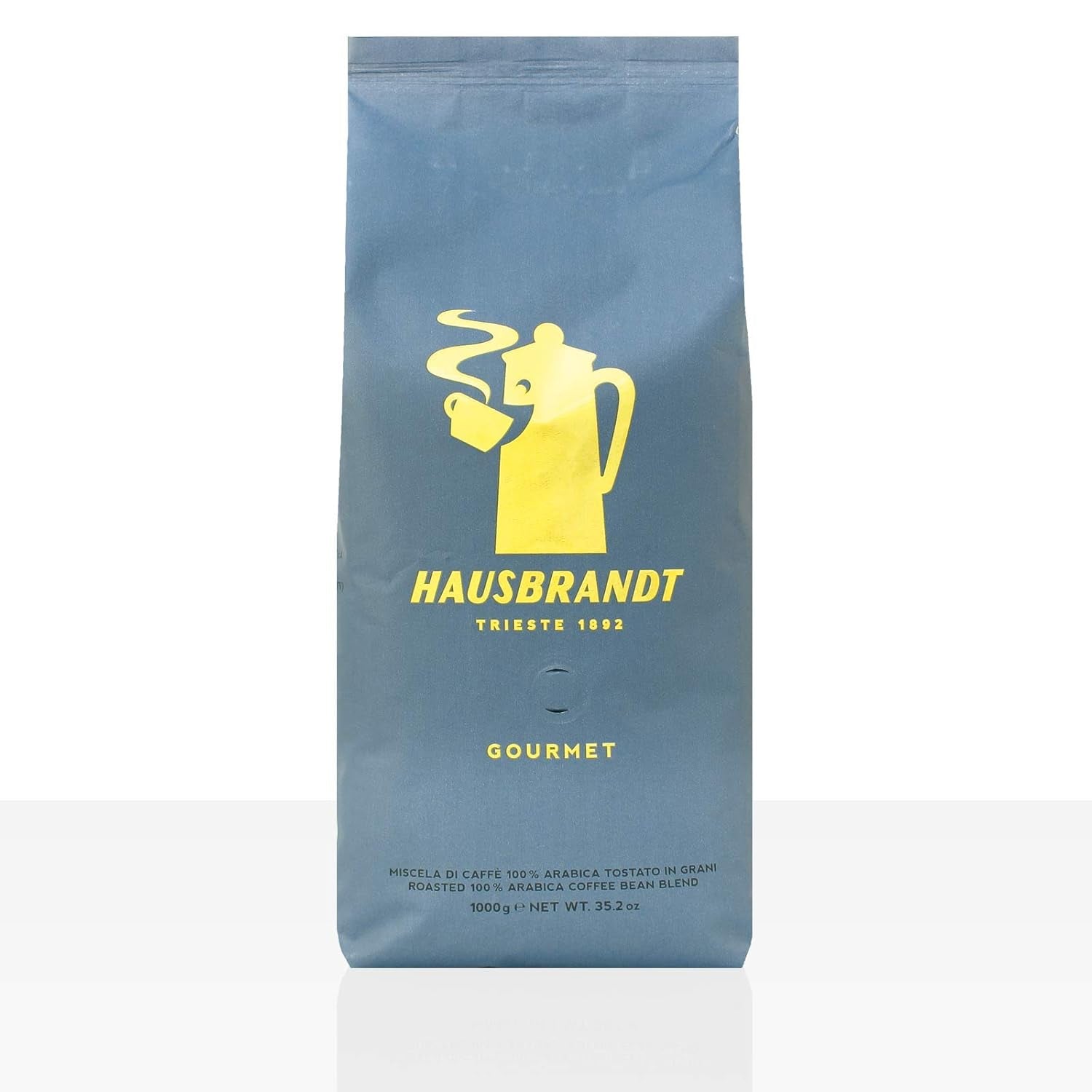 Espresso Gourmet Hausbrandt 6 x 1 kg Café en grains, 100% Arabica