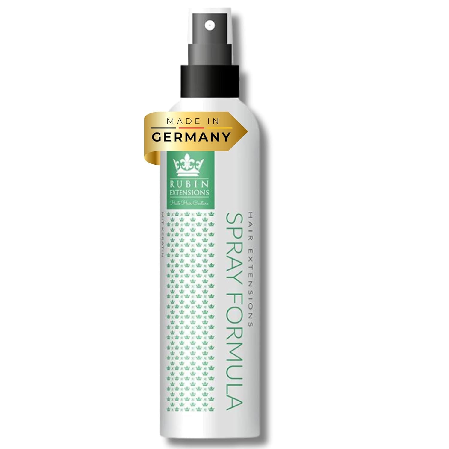 Spray biphasé pour l'entretien des extensions de cheveux humains | kératine, collagène et B5 hautement concentrés | protection et brillance pour extensions de cheveux naturels | idéal pour les extensions de cheveux humains et les tresses de cheveux humains | Pack de 2 produits démêlants pour cheveux Naty Shop 200 Ml (1 pack)