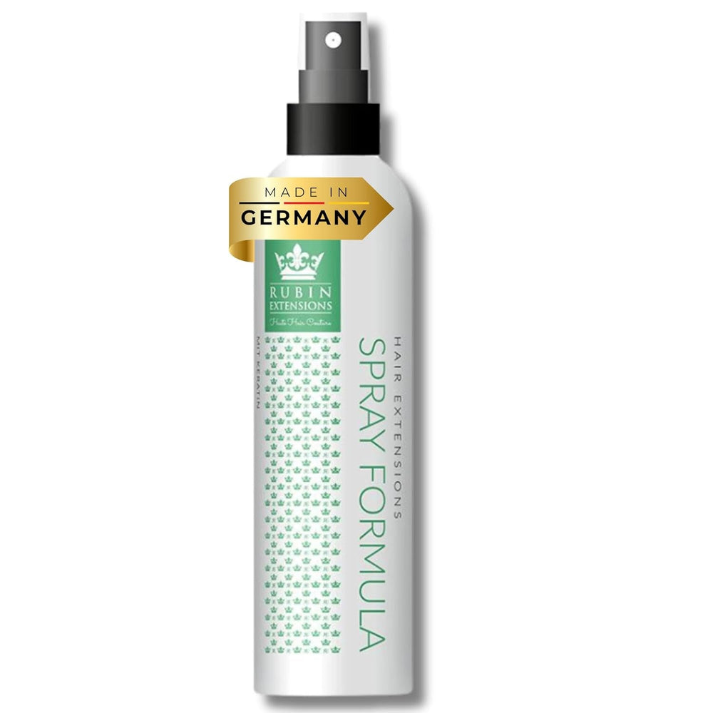 Spray biphasé pour l'entretien des extensions de cheveux humains | kératine, collagène et B5 hautement concentrés | protection et brillance pour extensions de cheveux naturels | idéal pour les extensions de cheveux humains et les tresses de cheveux humains | Pack de 2 produits démêlants pour cheveux Naty Shop 200 Ml (1 pack)