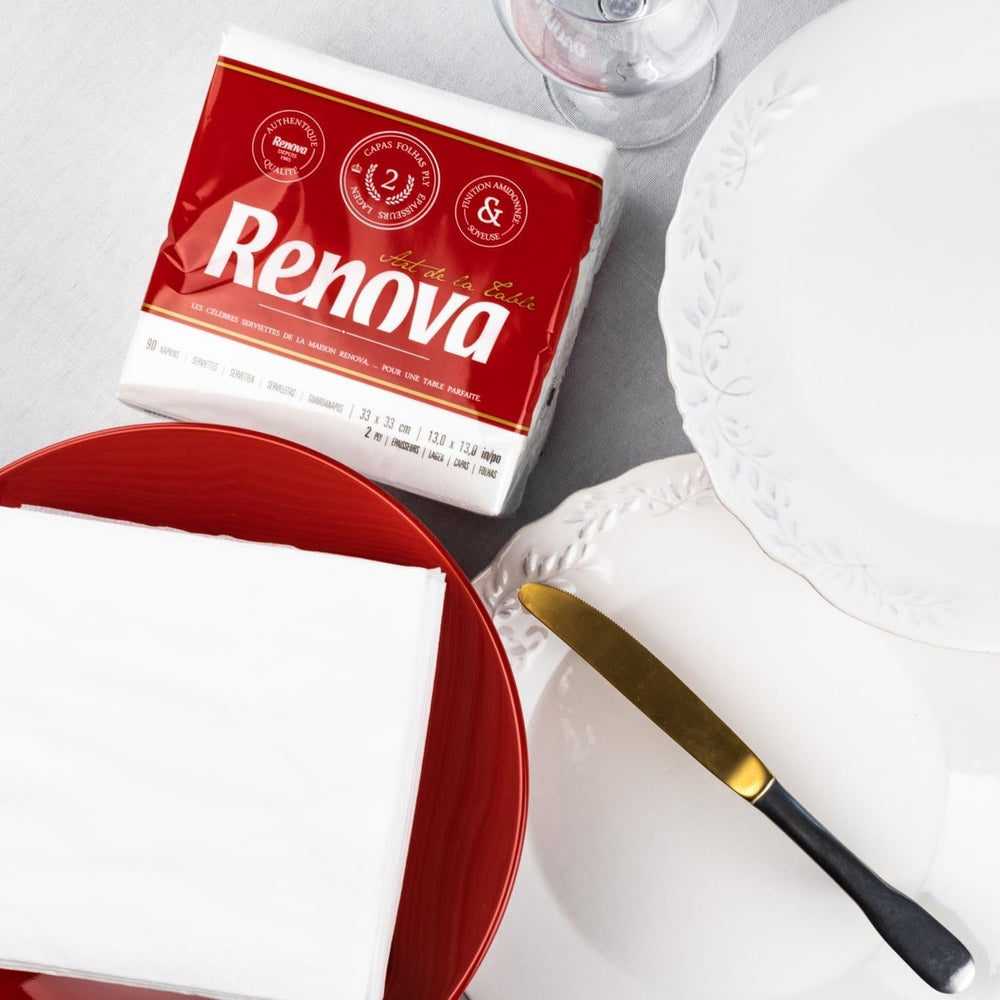Lingettes Renova - 3 paquets de 540 pièces