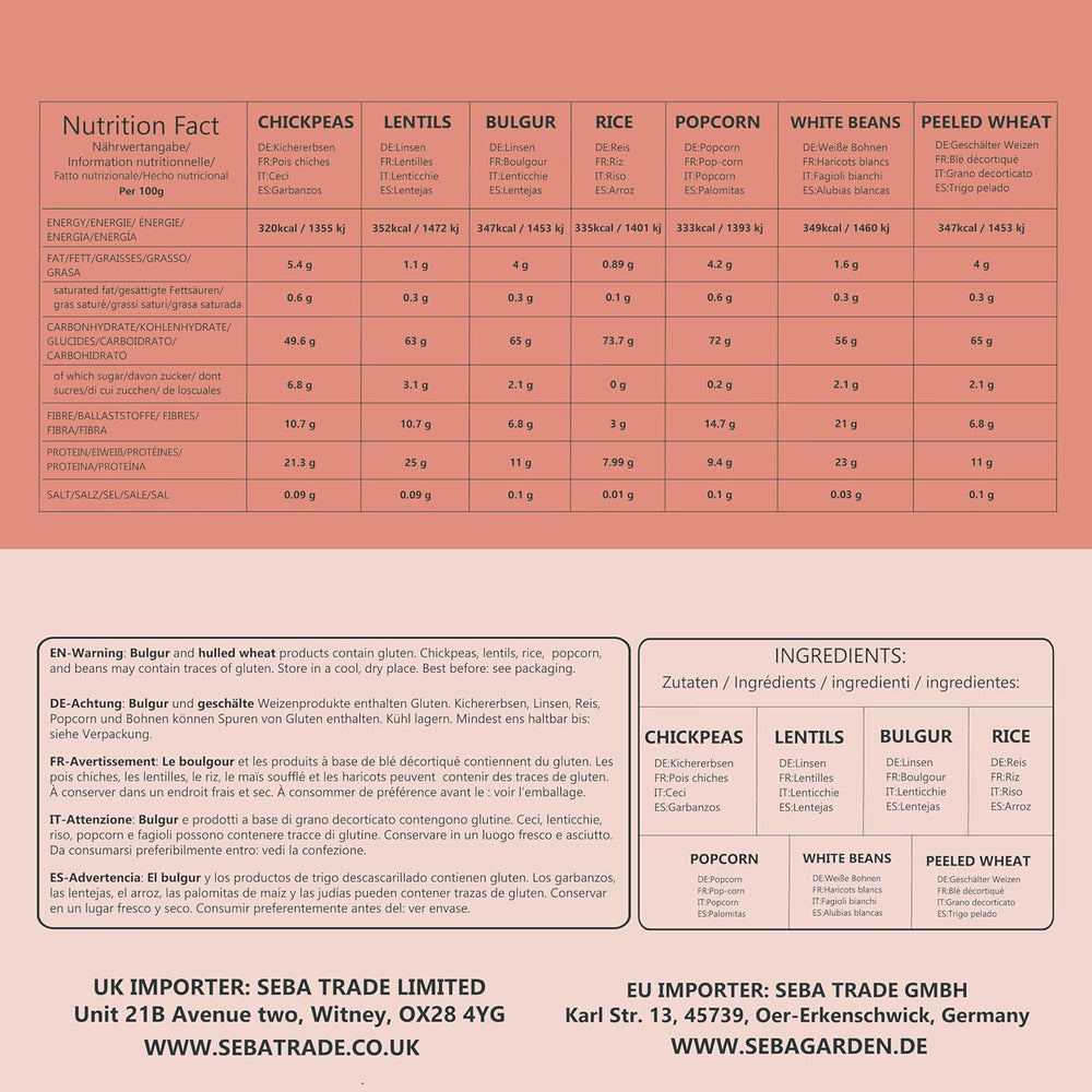 Seba Garden Boulgour de blé fin 1 kg – Authentique boulgour turc moulu sur pierre et précuit, entièrement naturel, végétalien, riche en fibres, idéal pour le taboulé, les soupes et le pilaf