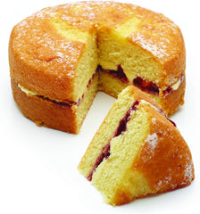 KitchenCraft Sweetly Does It - Niveleur de gâteau, coupe-couche, outil de cuisson en acier au carbone, 4 cm, argent