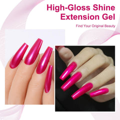Oja cu uscare rapidă, ojă Crimson Summer pentru nail art, ojă obișnuită 12,1 ml