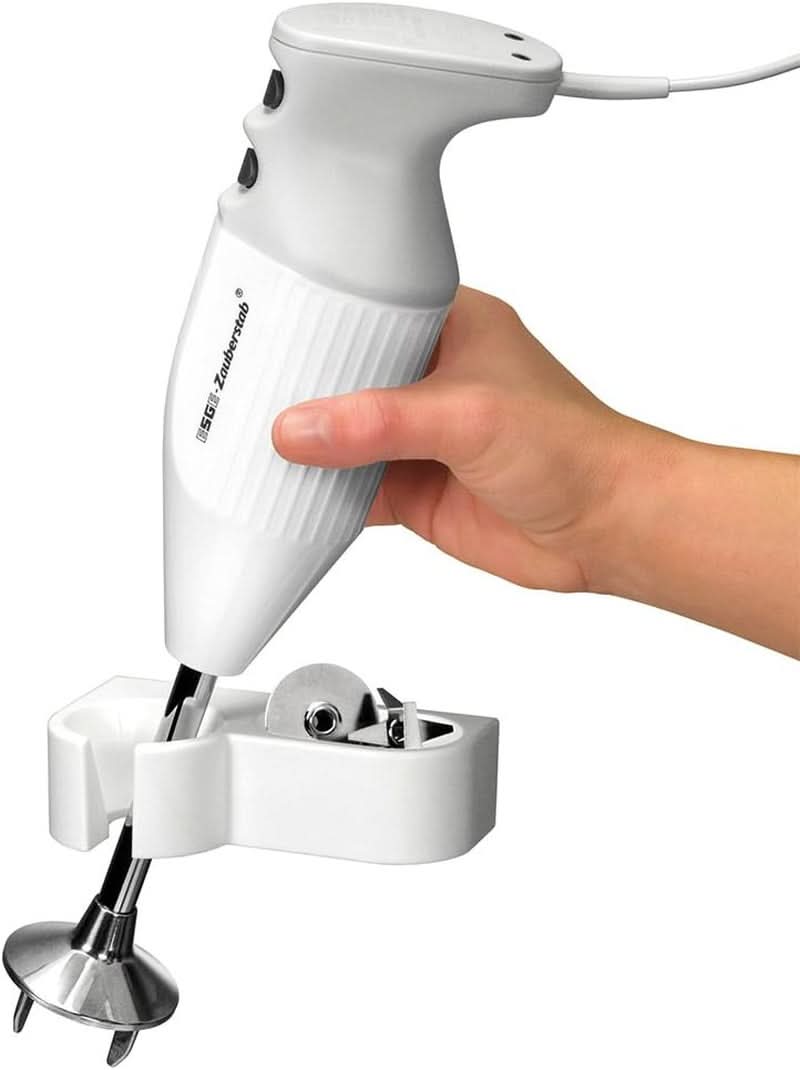 Esge-Zauberstab M 122 S, Stabmixer Weiß, Mit Zubehör, Jusqu'à 14 000 U/Min, 90310 Kitchen Naty Shop