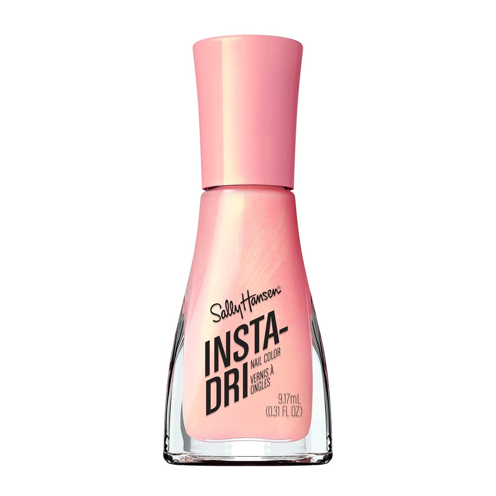 Insta Dri Pink Plush Vernis à ongles, séchage rapide, formule végétalienne, couleur longue durée, 9,17 ml