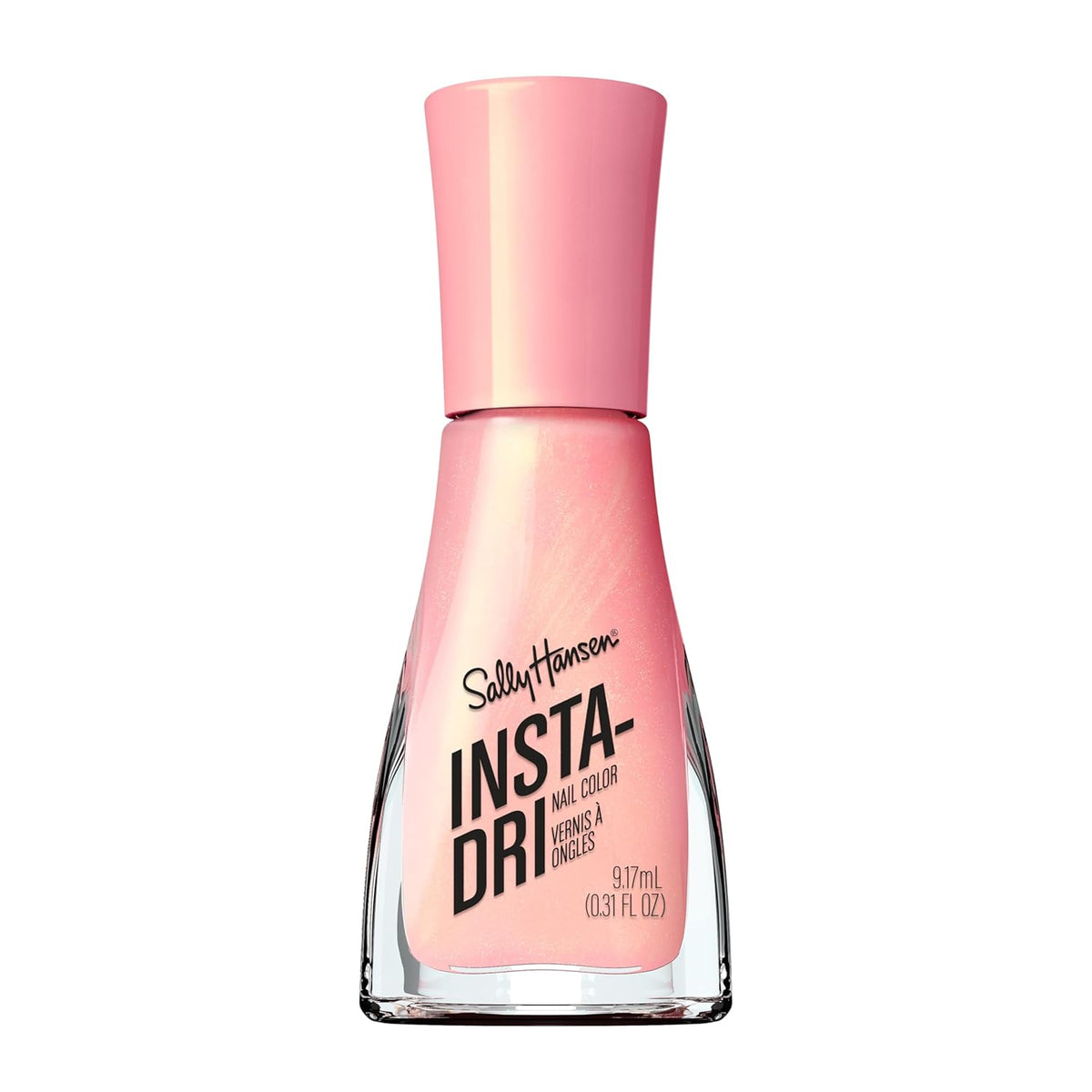 Insta Dri Pink Plush Vernis à ongles, séchage rapide, formule végétalienne, couleur longue durée, 9,17 ml