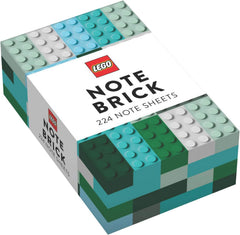 Brique de notes LEGO® (bleu-vert) : 224 feuilles de notes (LEGO x Chronicle Books)