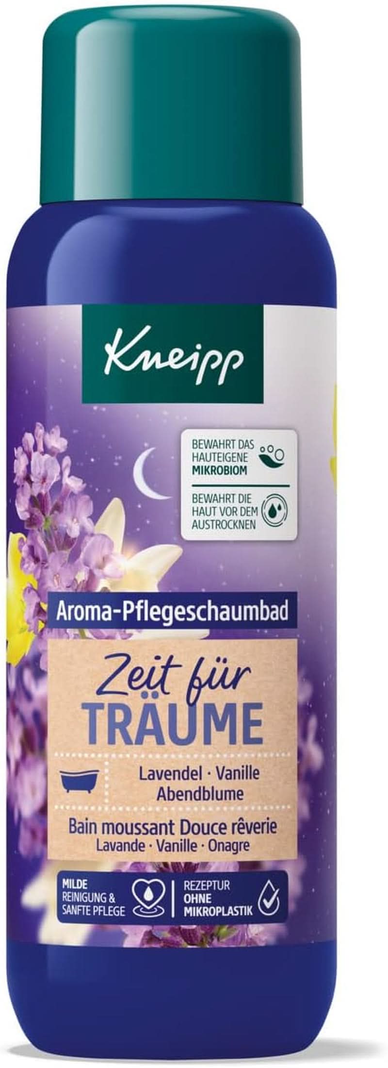 Kneipp Aroma, additif pour le bain, lavande et vanille, 400 ml Douche et bain Naty Shop