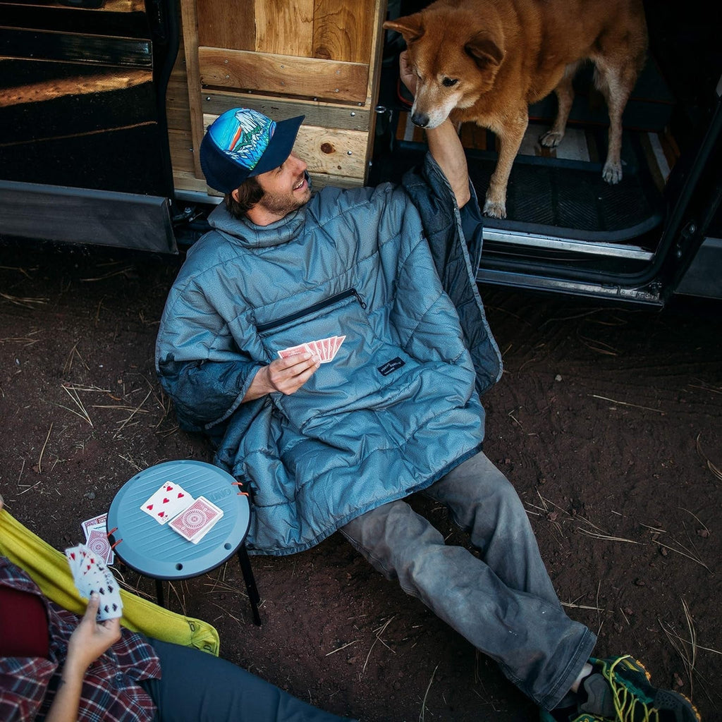 Therm-A-Rest Unisex Honcho Poncho Pătură cu glugă purtabilă Pătură cu glugă purtabilă Paturi si Cuverturi Therm-a-Rest