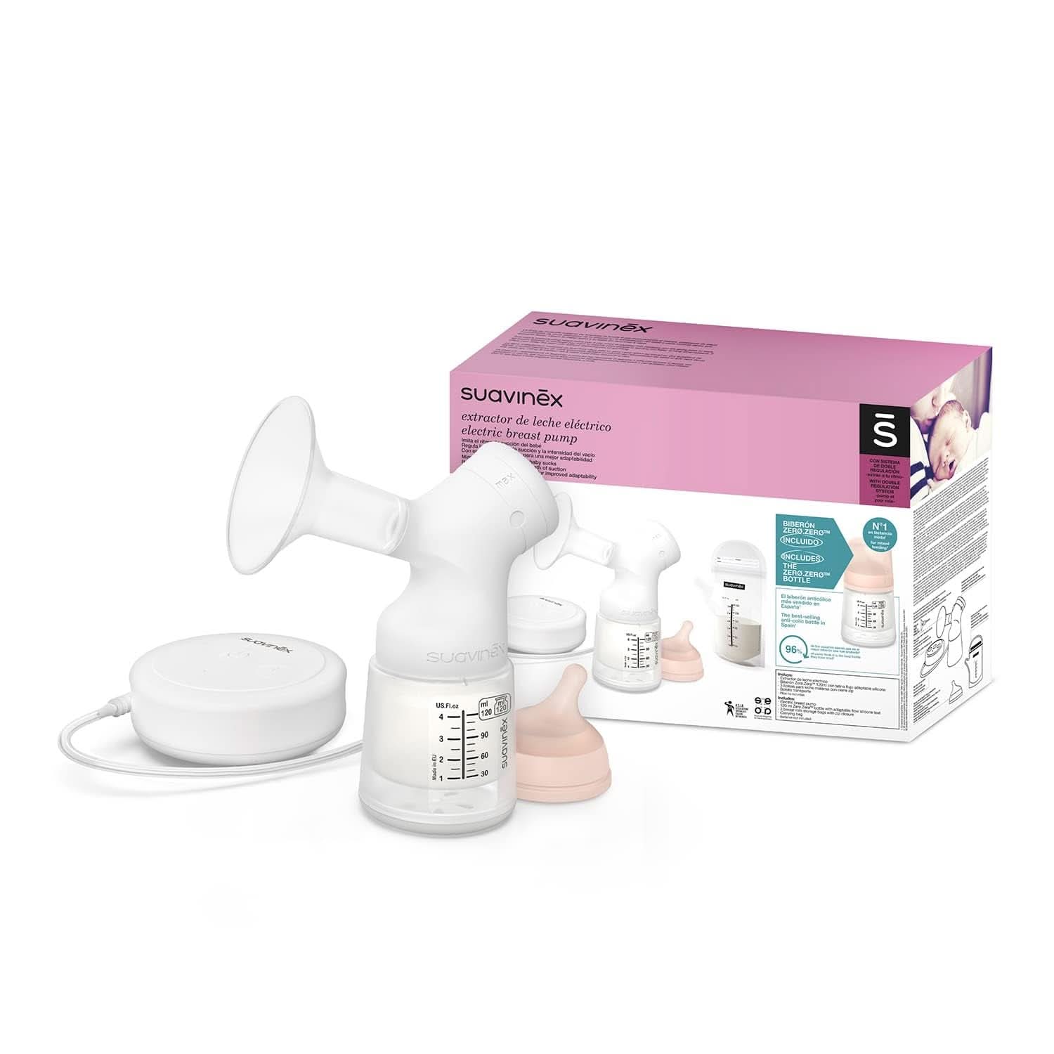 Tire-lait électrique Suavinex Link Accessoires Alimentation et Allaitement Bebe Naty Shop