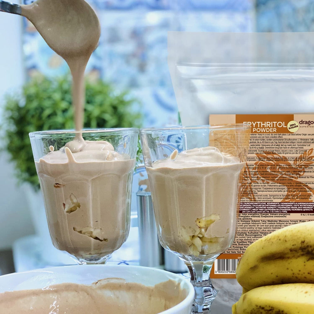 Bio Erythrit - Poudre, 100% Bio, Vegan, Null Kalorien-1Kg Édulcorants Naty Shop