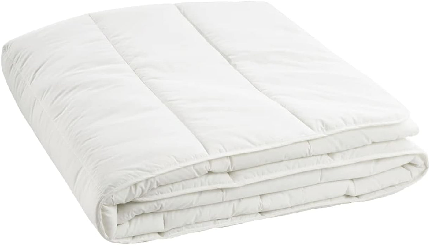 Prestige Italian Literie Couette d'été en Microfibre, Blanc, Double, 100% Couettes et Couettes Naty Shop Double