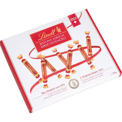 Barres de chocolat Lindt aux tiges de cerise | 250 g 32 Tablettes de chocolat au lait fourrées à la cerise liquide | Cadeau de chocolat avec alcool | Cadeau chocolat