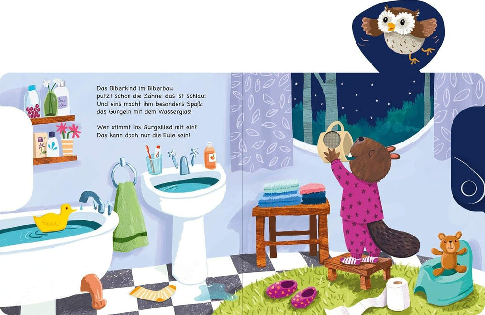 Shoo, shoo, maintenant tu dors aussi ! : Slider et 11 sons | Un livre innovant avec des sons coulissants pour les petits de plus de 18 mois Bebe Naty Shop Toys